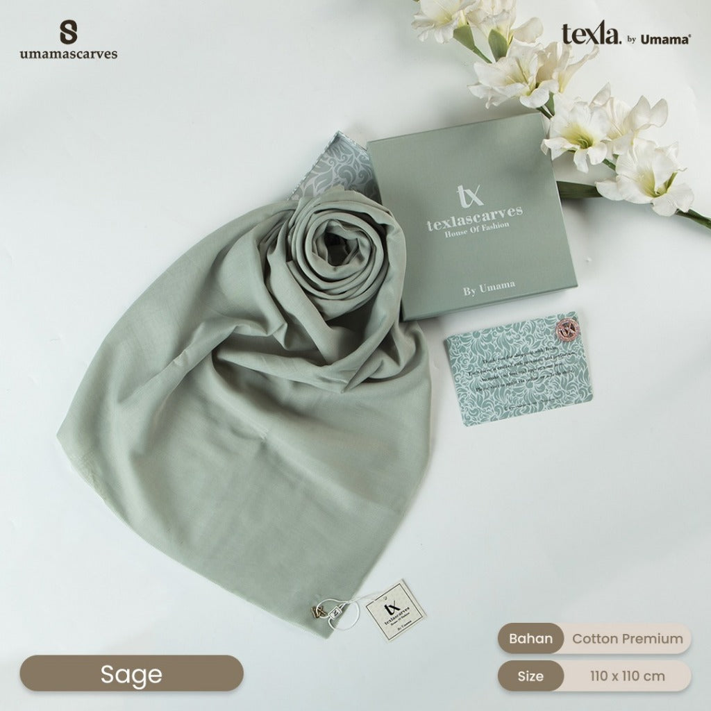 Umama Scarves - Plain Scarf by Texla Scarves by Umama