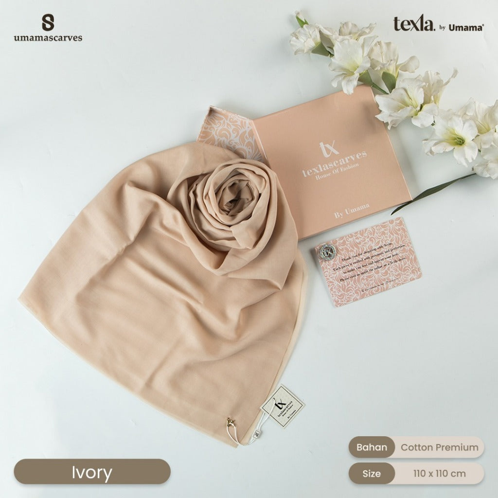 Umama Scarves - Plain Scarf by Texla Scarves by Umama