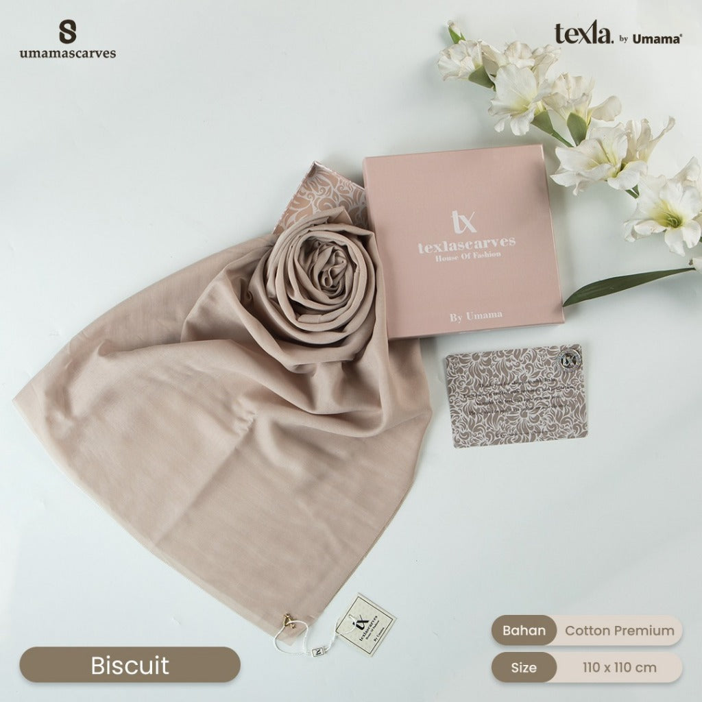 Umama Scarves - Plain Scarf by Texla Scarves by Umama