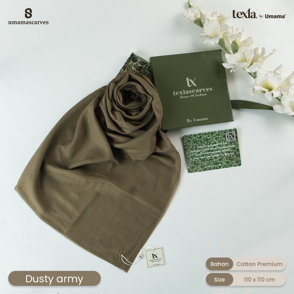 Umama Scarves - Plain Scarf by Texla Scarves by Umama