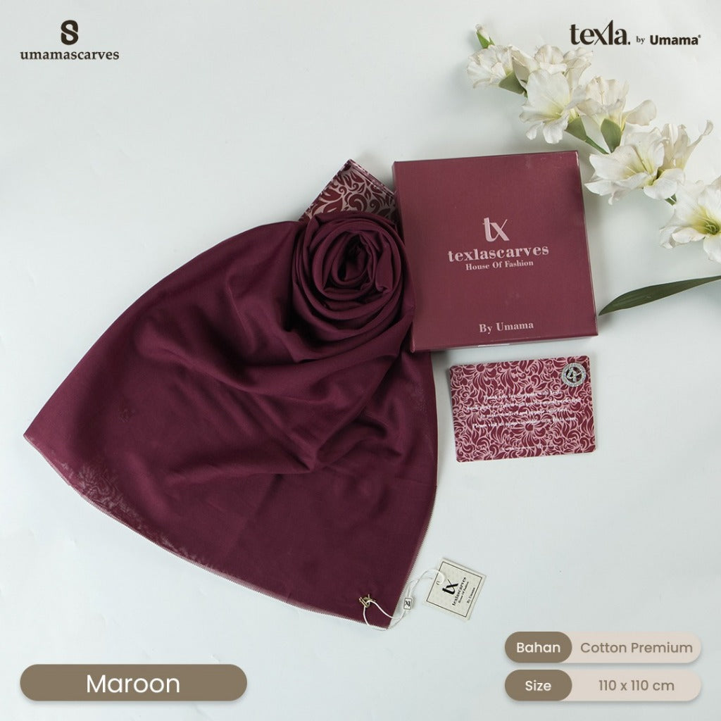 Umama Scarves - Plain Scarf by Texla Scarves by Umama
