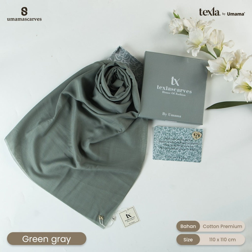 Umama Scarves - Plain Scarf by Texla Scarves by Umama