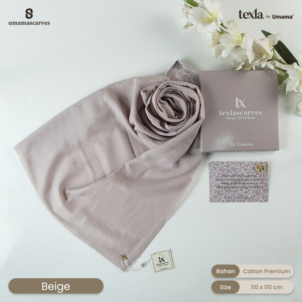 Umama Scarves - Plain Scarf by Texla Scarves by Umama