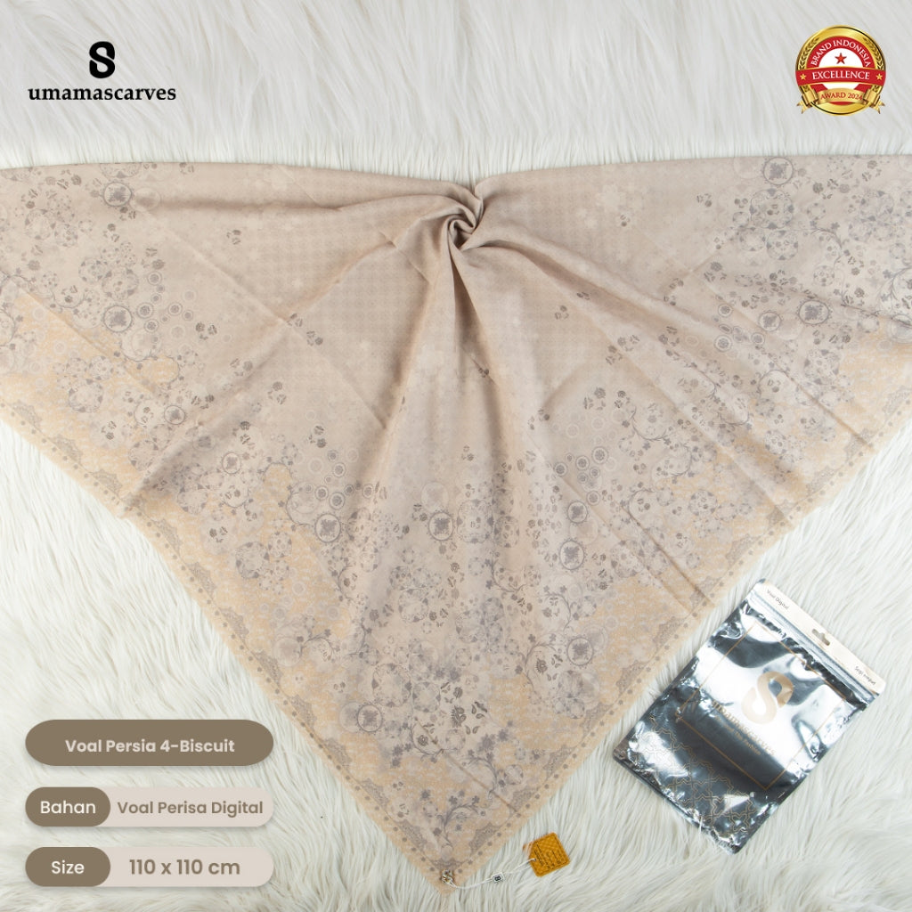 Umama Scarves - Voal Persia Digital Logo ( S )