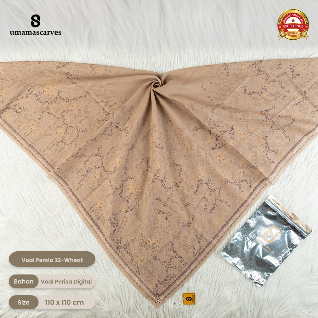 Umama Scarves - Voal Persia Digital Logo ( S )
