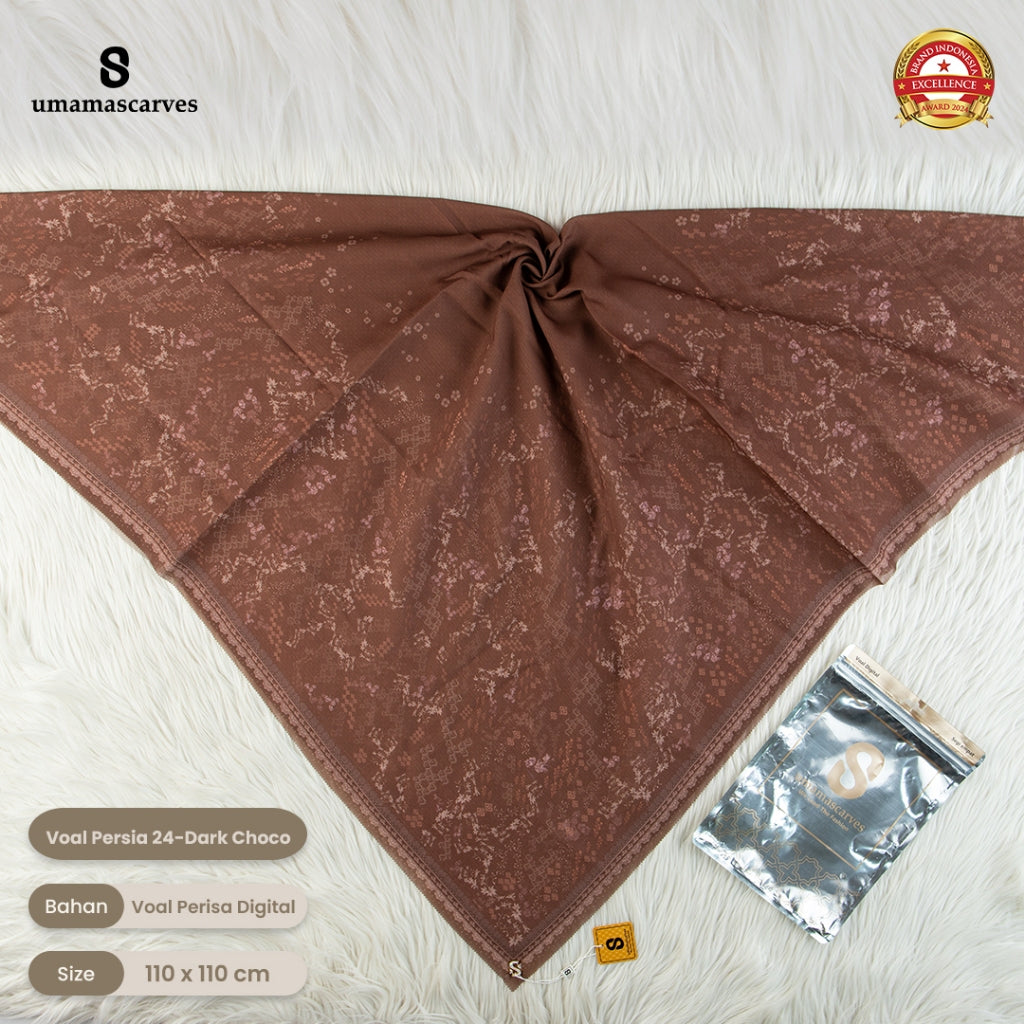 Umama Scarves - Voal Persia Digital Logo ( S )
