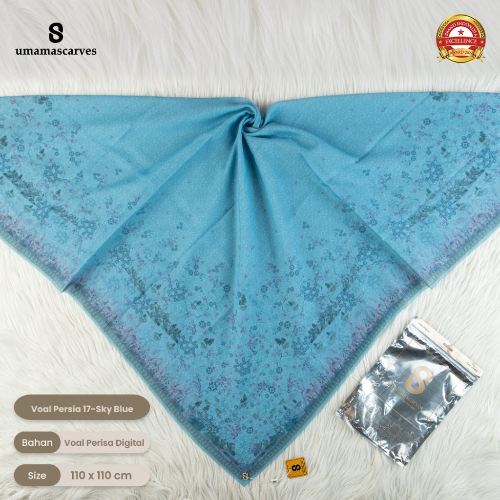 Umama Scarves - Voal Persia Digital Logo ( S )