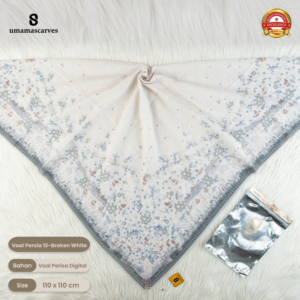 Umama Scarves - Voal Persia Digital Logo ( S )
