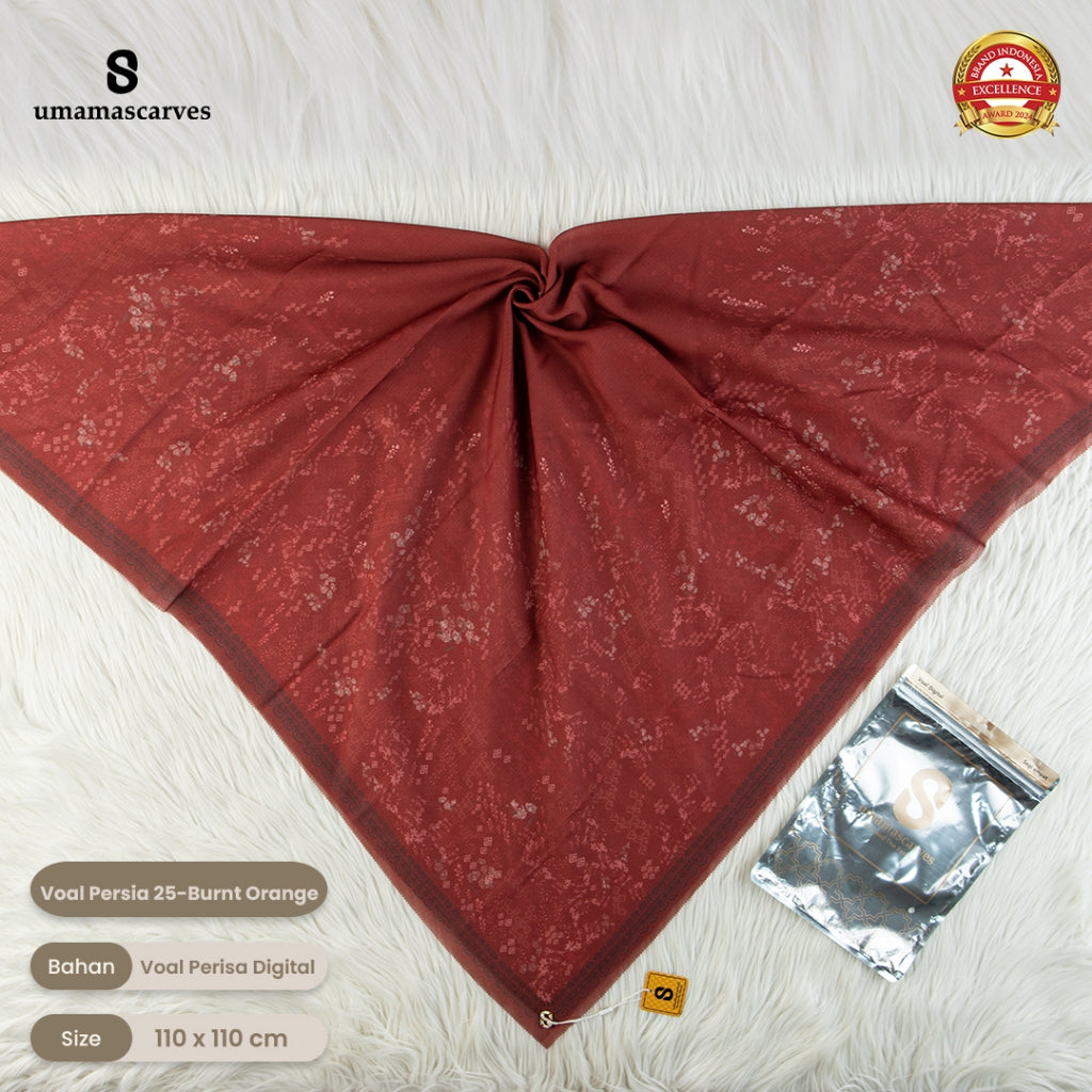 Umama Scarves - Voal Persia Digital Logo ( S )