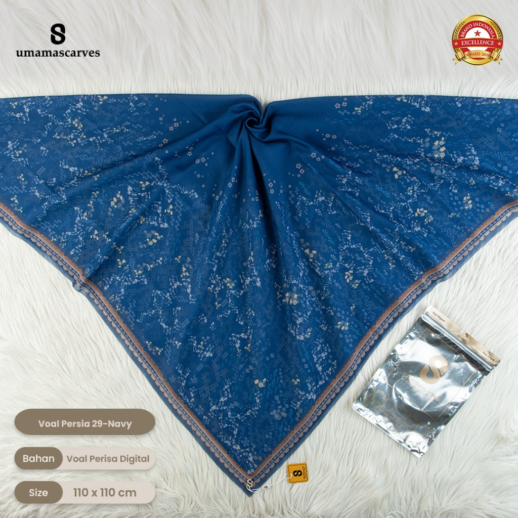 Umama Scarves - Voal Persia Digital Logo ( S )