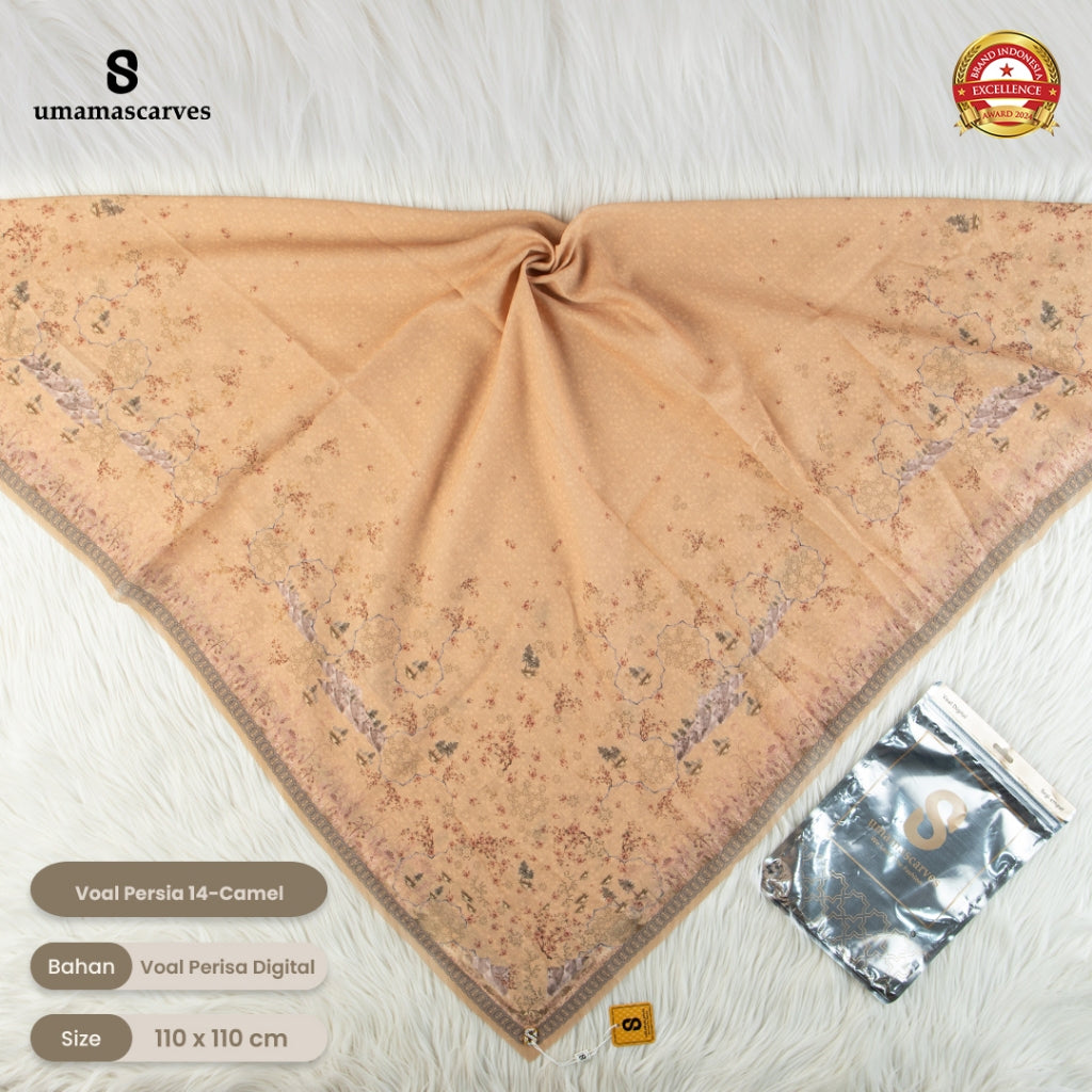 Umama Scarves - Voal Persia Digital Logo ( S )