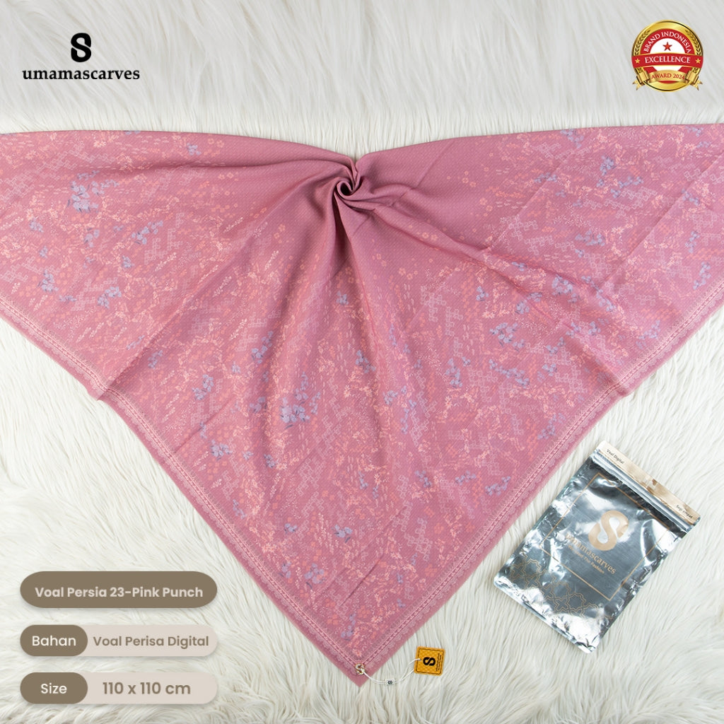 Umama Scarves - Voal Persia Digital Logo ( S )