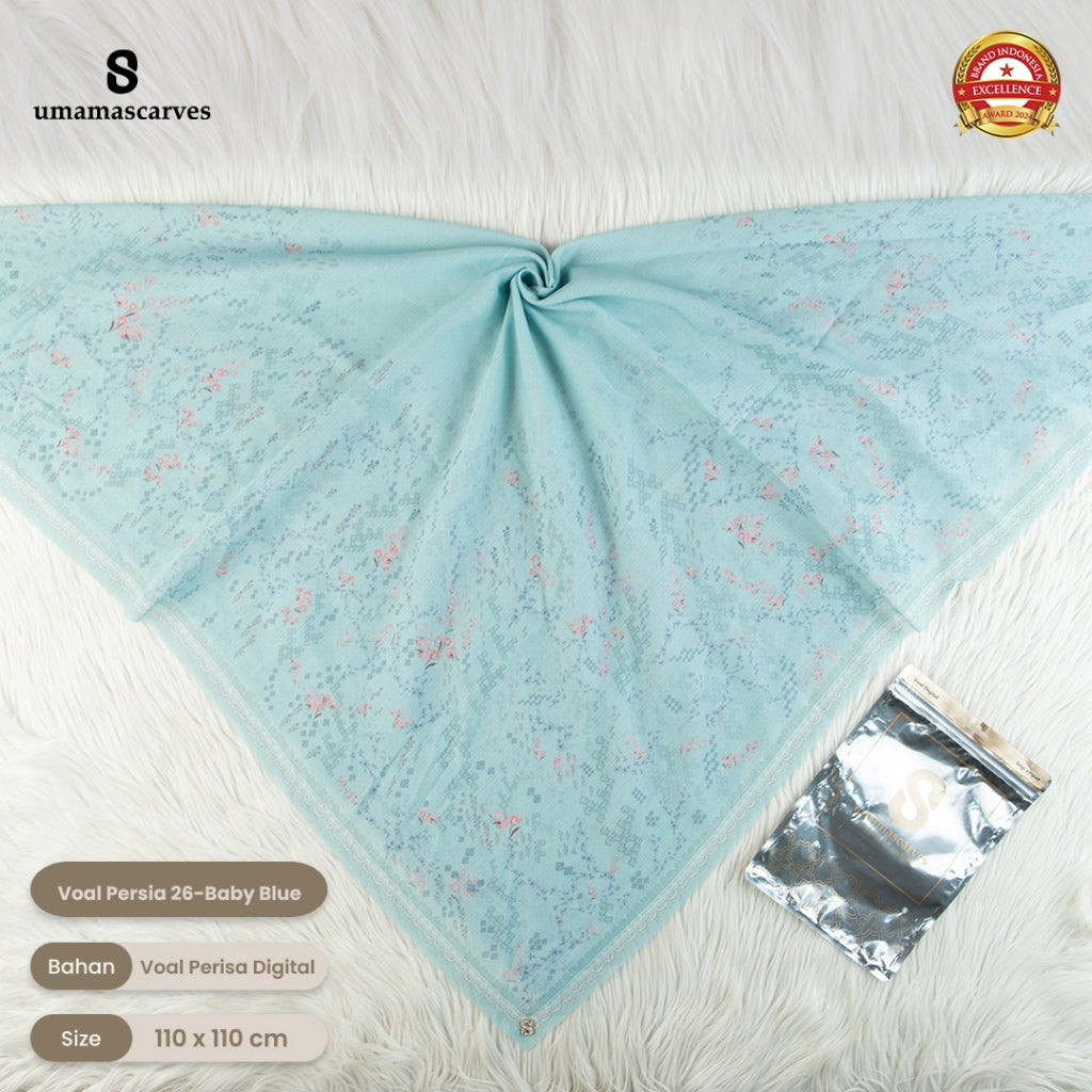 Umama Scarves - Voal Persia Digital Logo ( S )