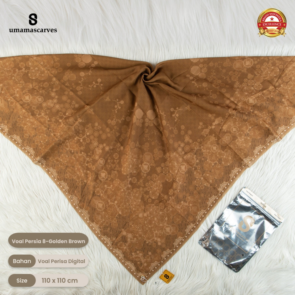 Umama Scarves - Voal Persia Digital Logo ( S )
