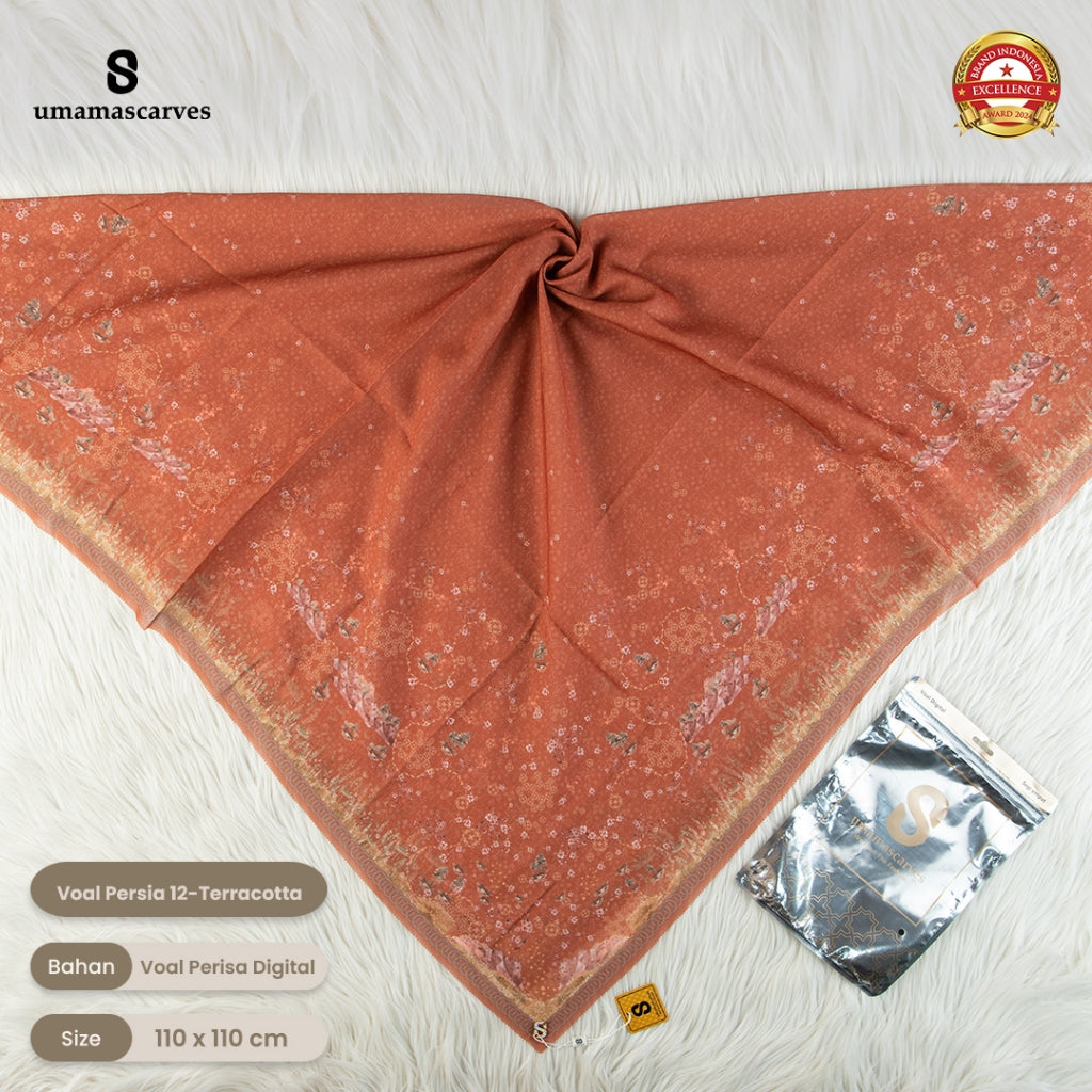 Umama Scarves - Voal Persia Digital Logo ( S )