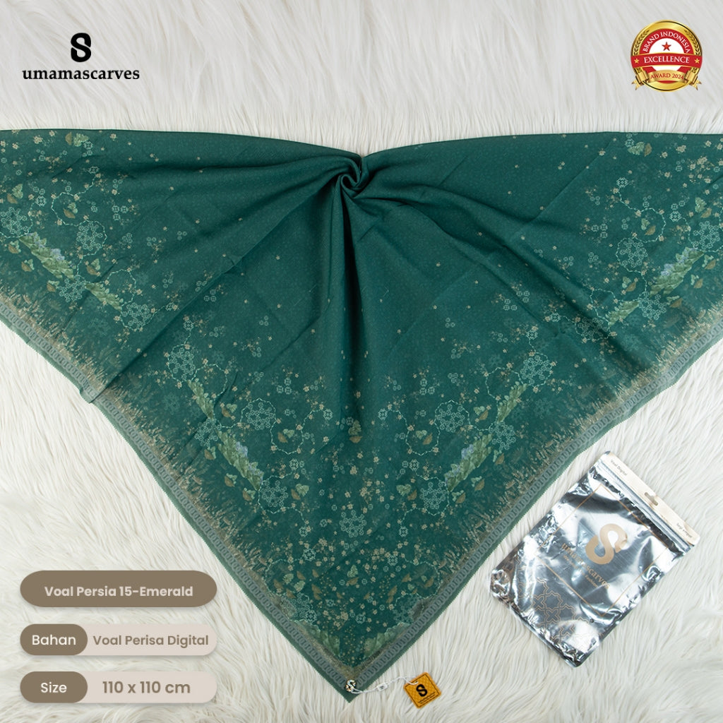 Umama Scarves - Voal Persia Digital Logo ( S )