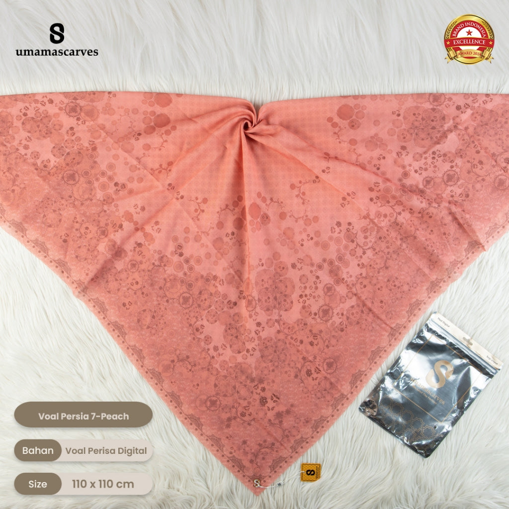 Umama Scarves - Voal Persia Digital Logo ( S )