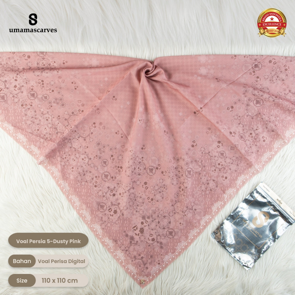 Umama Scarves - Voal Persia Digital Logo ( S )
