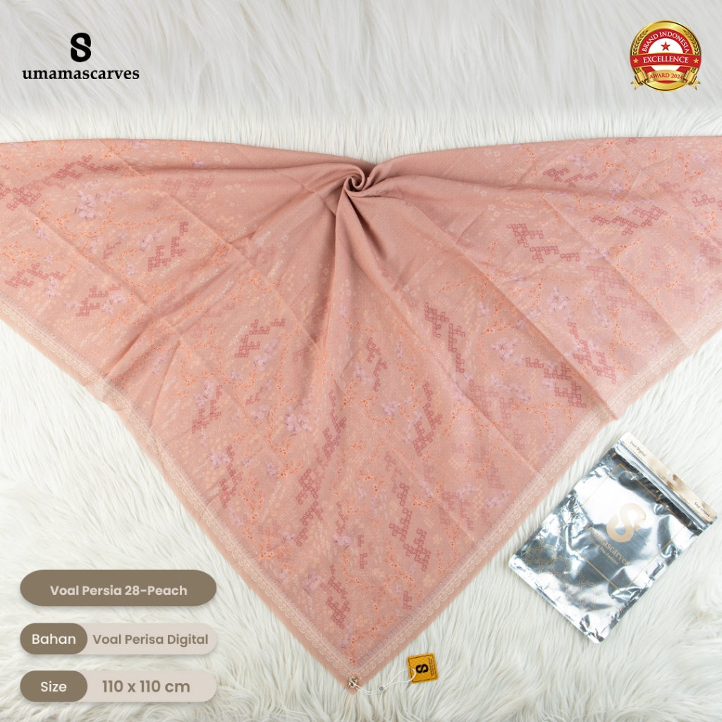 Umama Scarves - Voal Persia Digital Logo ( S )