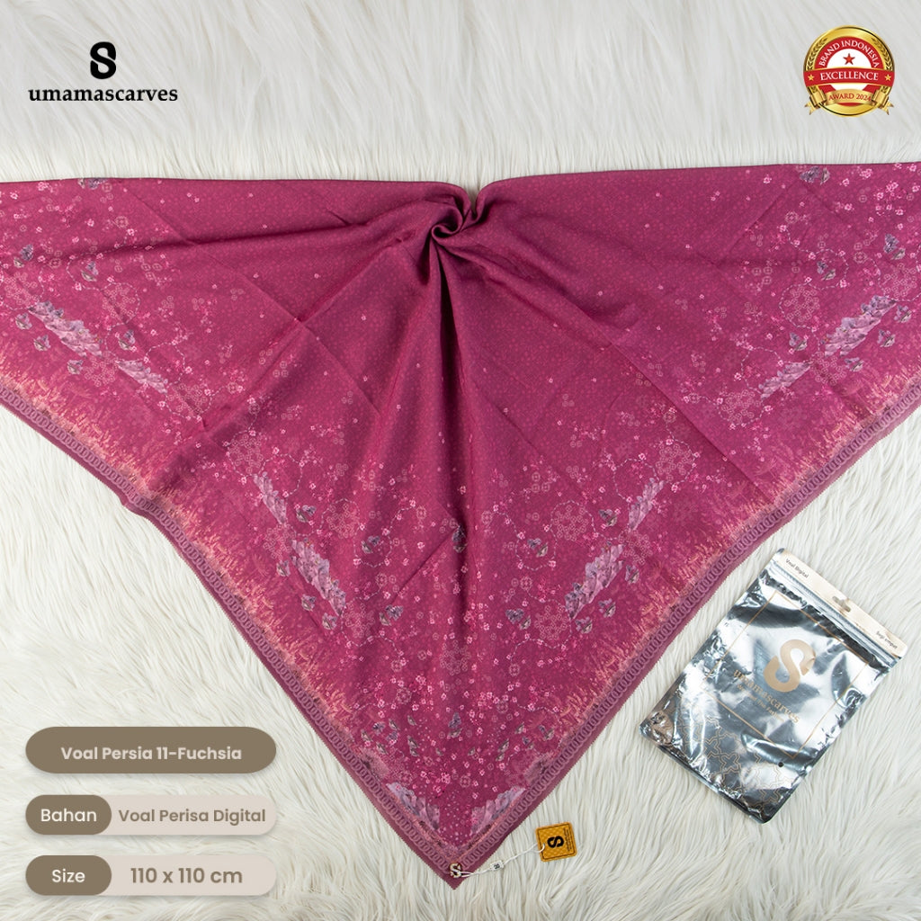 Umama Scarves - Voal Persia Digital Logo ( S )