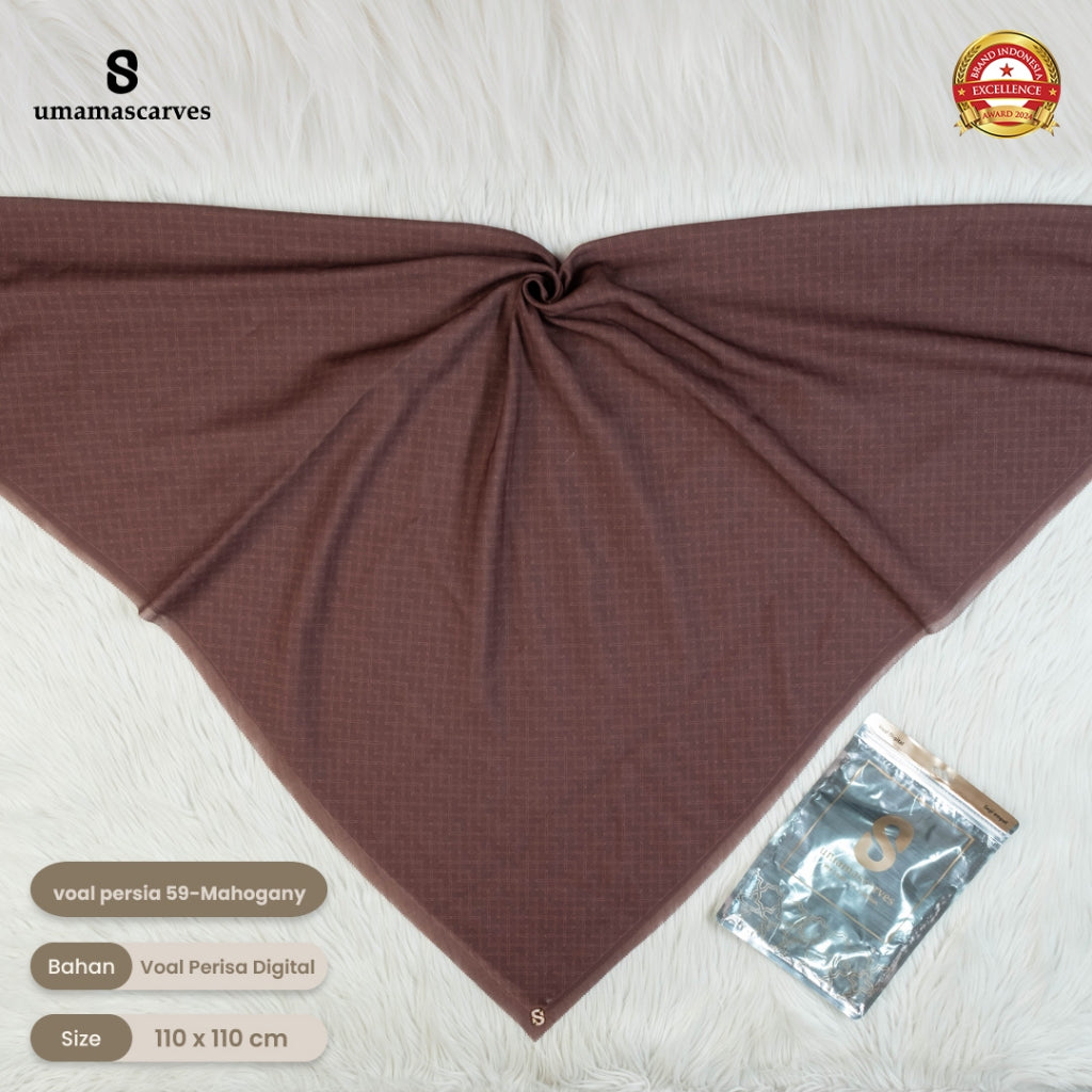 Umama Scarves - Voal Persia Digital Logo ( S )