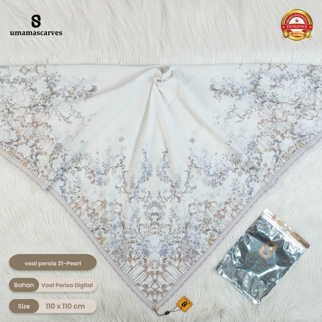 Umama Scarves - Voal Persia Digital Logo ( S )