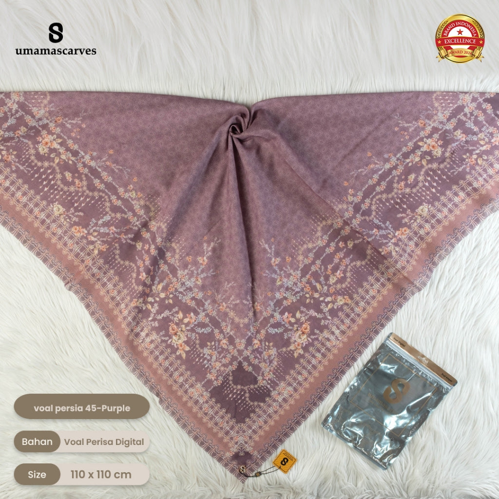 Umama Scarves - Voal Persia Digital Logo ( S )