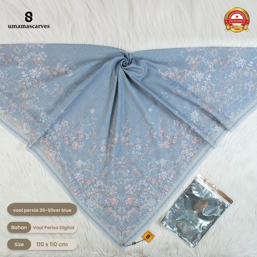 Umama Scarves - Voal Persia Digital Logo ( S )