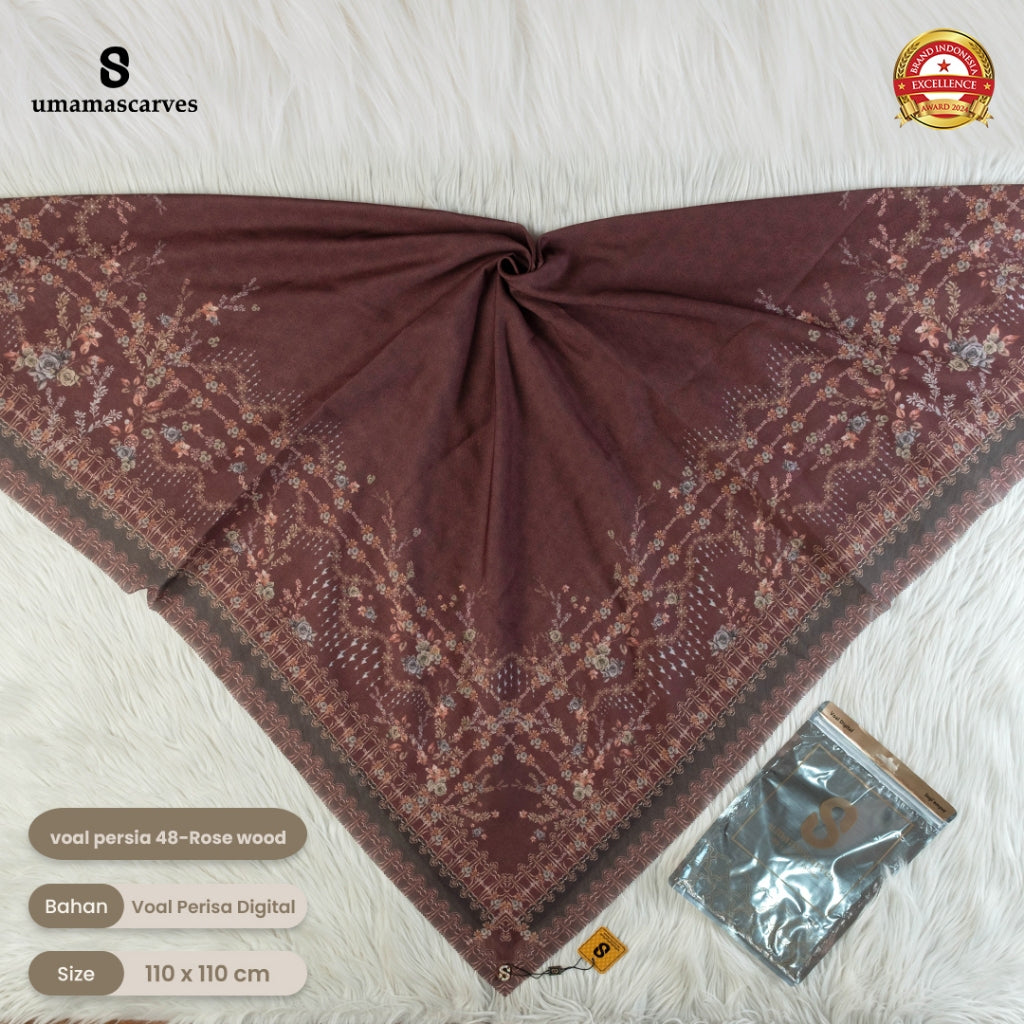 Umama Scarves - Voal Persia Digital Logo ( S )