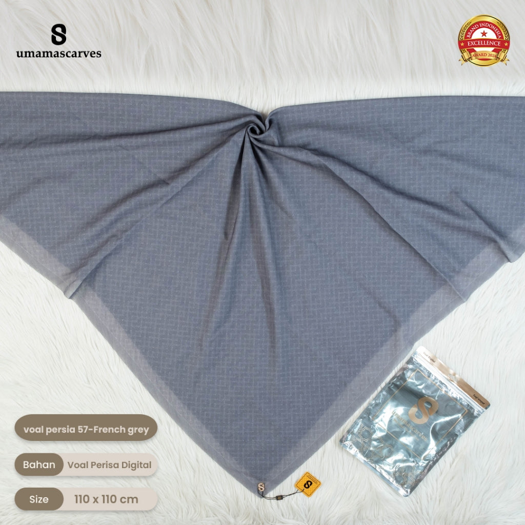 Umama Scarves - Voal Persia Digital Logo ( S )