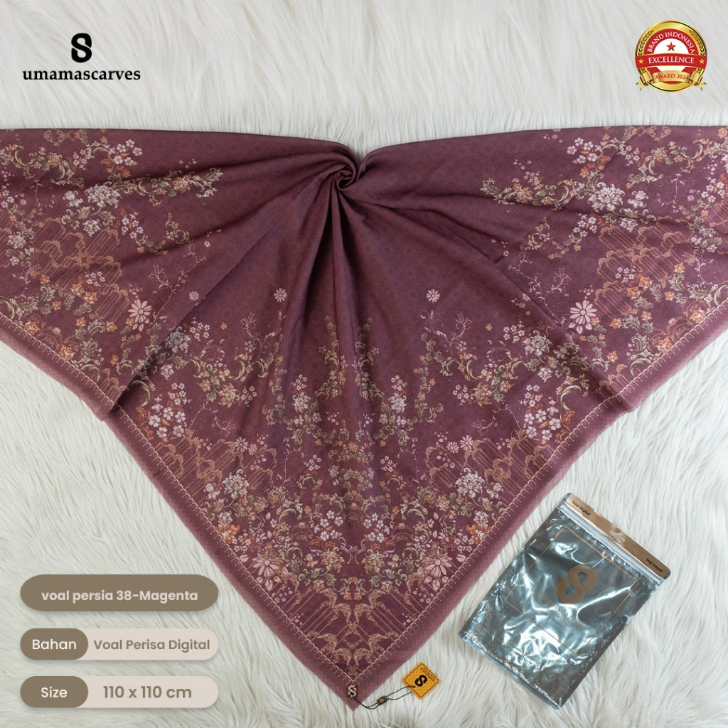 Umama Scarves - Voal Persia Digital Logo ( S )