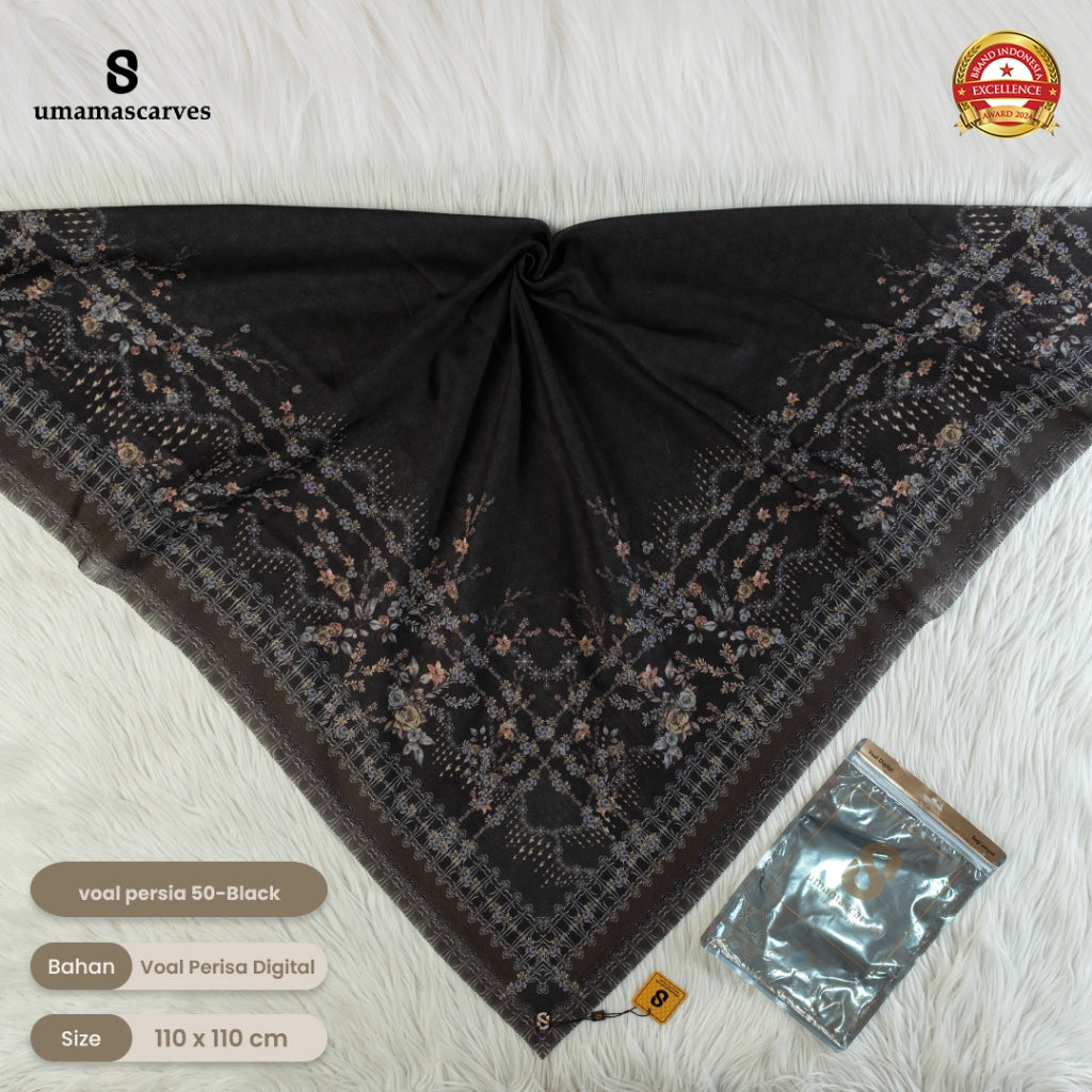 Umama Scarves - Voal Persia Digital Logo ( S )
