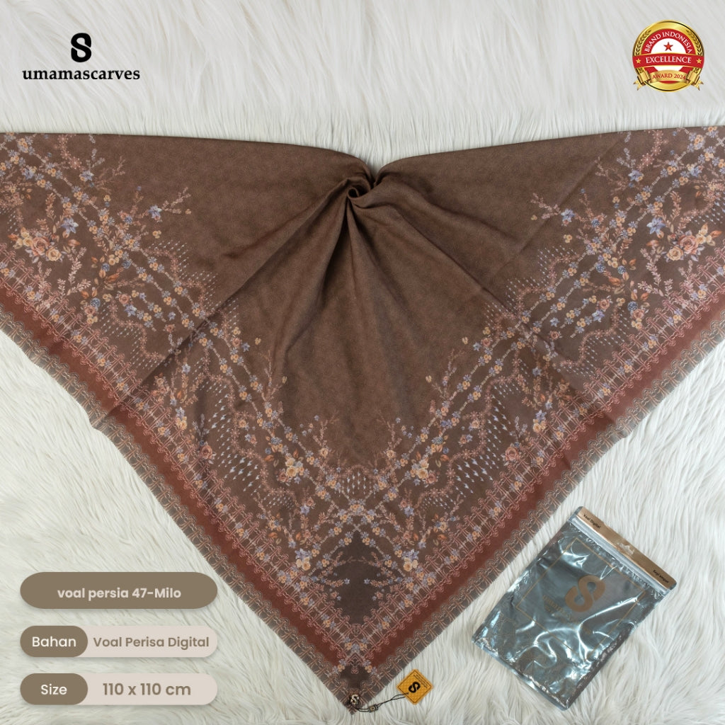 Umama Scarves - Voal Persia Digital Logo ( S )