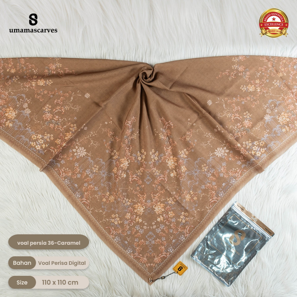 Umama Scarves - Voal Persia Digital Logo ( S )