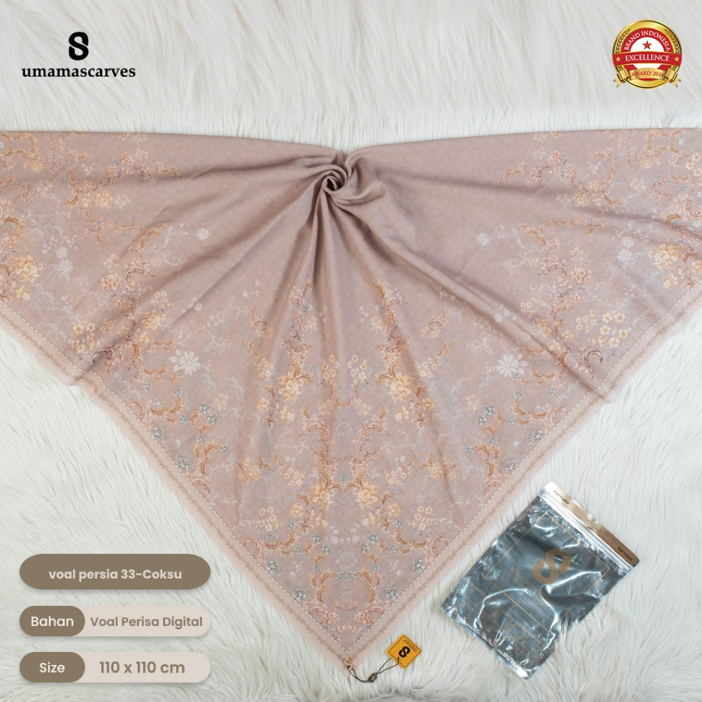 Umama Scarves - Voal Persia Digital Logo ( S )
