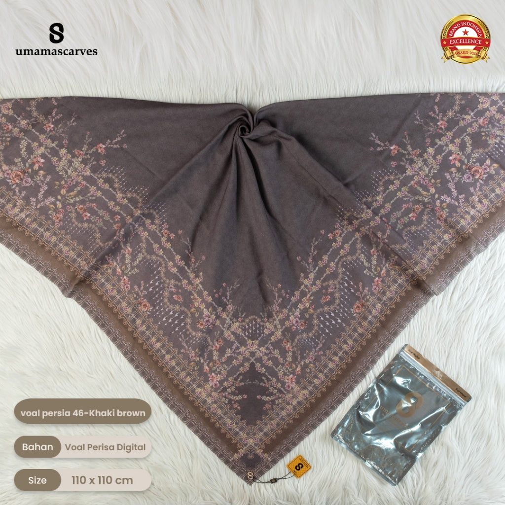 Umama Scarves - Voal Persia Digital Logo ( S )