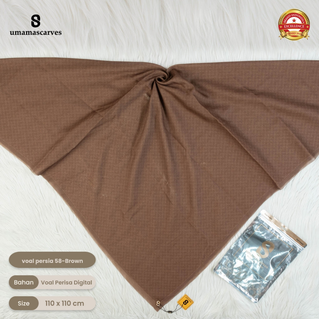 Umama Scarves - Voal Persia Digital Logo ( S )