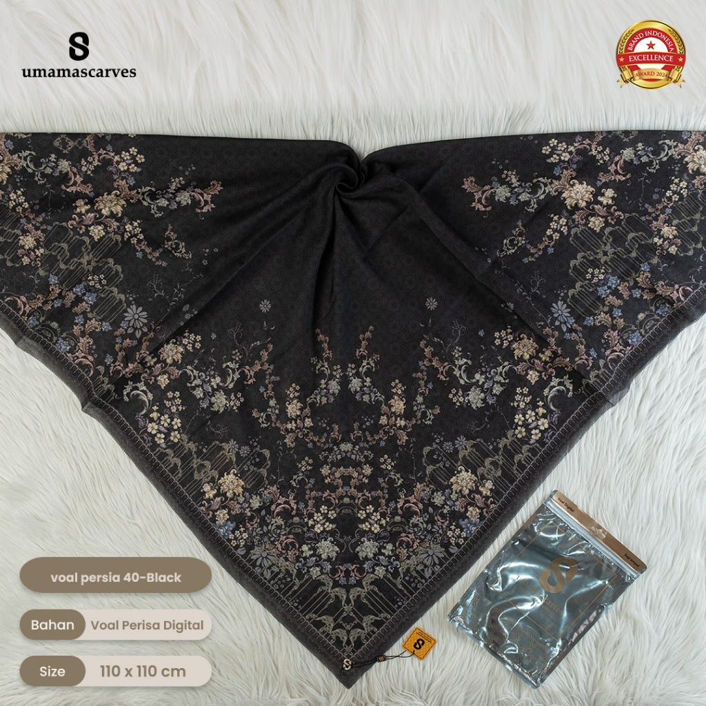 Umama Scarves - Voal Persia Digital Logo ( S )