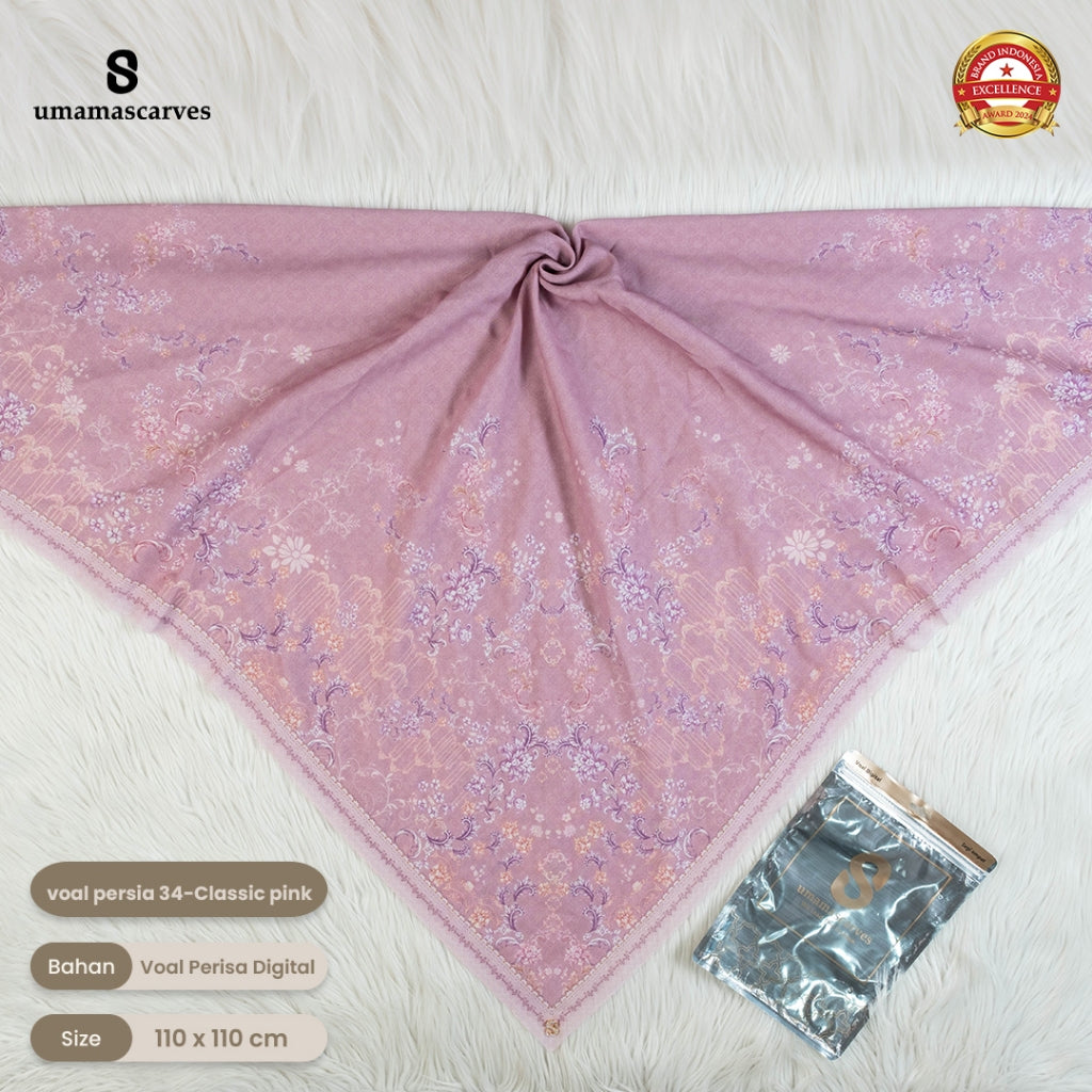 Umama Scarves - Voal Persia Digital Logo ( S )